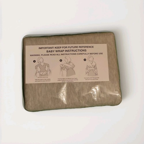 Baby sling wrap carrier grey - sling,