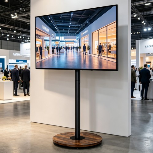 Column tv floor stand - tv,