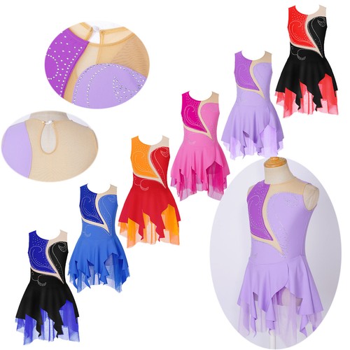 Girl sleeveless figure ice - girl,