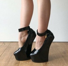 Womens Ankle Strap Pumps Sexy