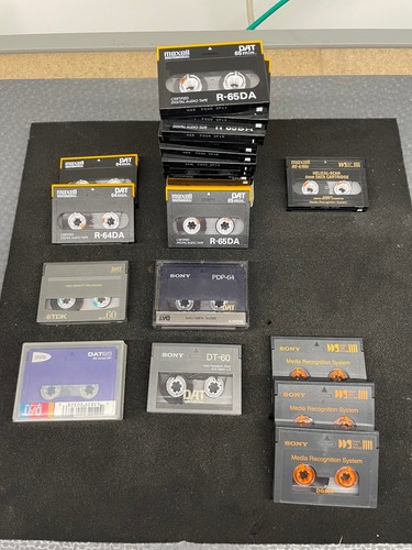 Dat audio cassette tapes - dat,