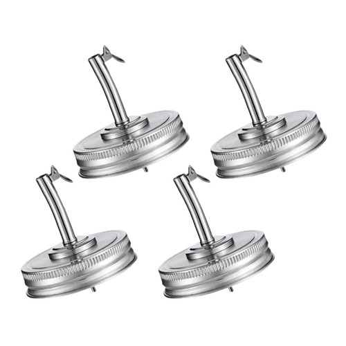 4pcs jar spout lids - mason,