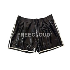 Latex Shorts Pleated design