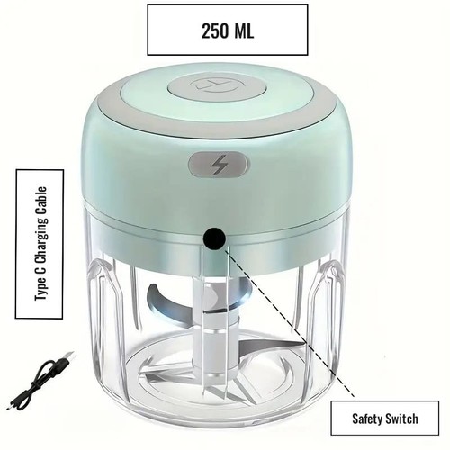 Electric food chopper garlic - chopper,