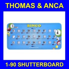 Bingo Ticket Shutterboards