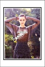 Emma Watson, Autographed, Cotton Canvas Image. Limited Edition (EW-1600) 