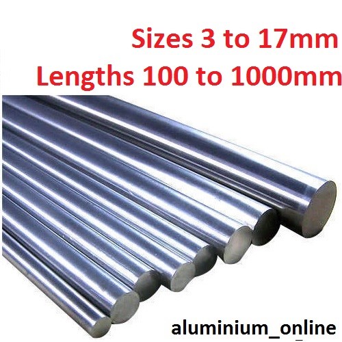 Aluminium round bar - bar, 3mm