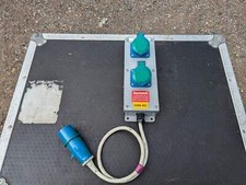 2 Way 16Amp Power Disto Distribution Splitter