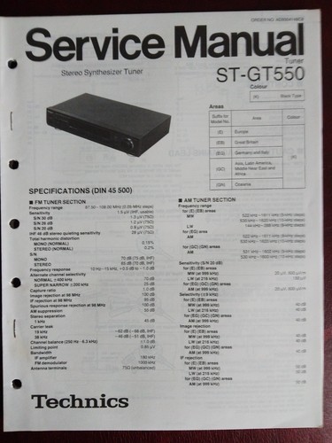 Technics stereo synthesizer - technics,