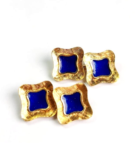Vintage 60s cufflinks made - 60s, in