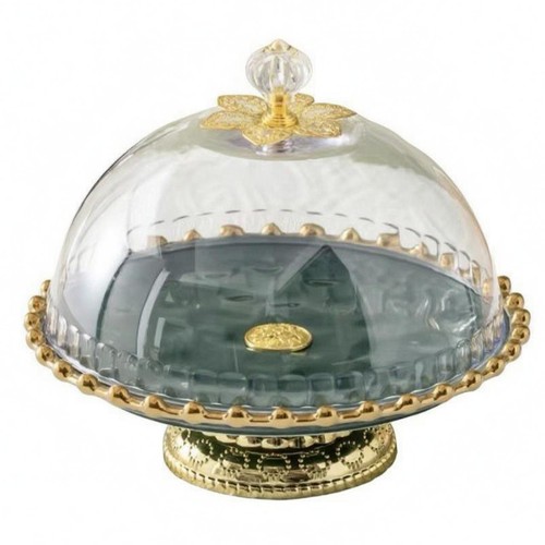 Glass dome cake - glass, stand