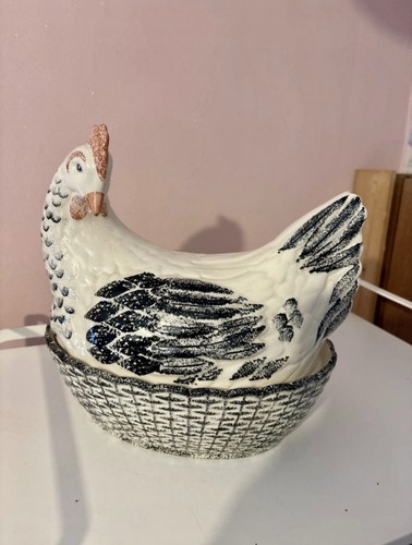 Ceramic charlotte hen - ceramic,