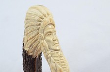 Hand Carved Tribal Indian