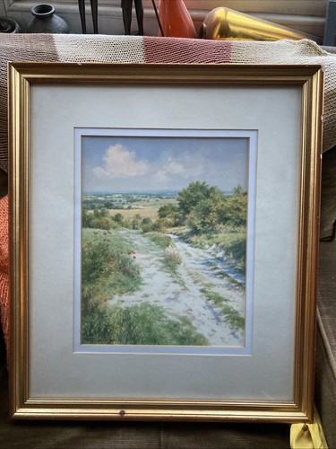 Original signed watercolour - original,
