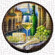 Pinot Grigio Wine Barrel Wall