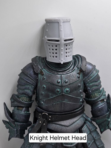 Printed knight helmet - 3d,