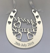 Personalised Wedding Mrs&Mrs /