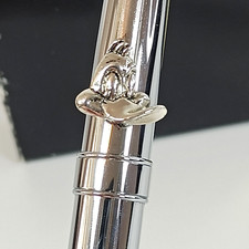 Warner Bros Chrome Pen Daffy Duck in Original Box Vintage Twist Action Black Ink