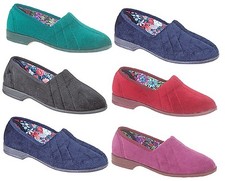 Womens Heritage Velour Slip On