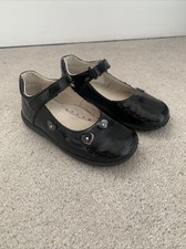 PRIMIGI Girls Patent Black Mary Jane Shoes UK 8.5 EUR 26