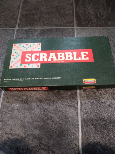 Vintage unused scrabble board - unused,
