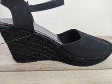 NEW Peacocks Black Canvas