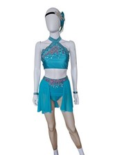 Teal Blue & Purple Freestyle