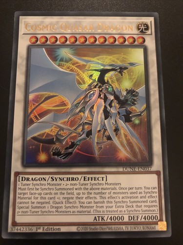 Cosmic quasar dragon - quasar,