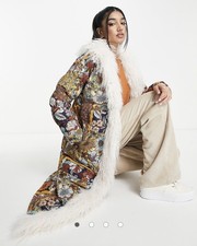 Miss Selfridge Mongolian Faux