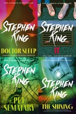 Stephen King 4 Books Collection Set (Pet Sematary, The Shining, It,Doctor Sleep)