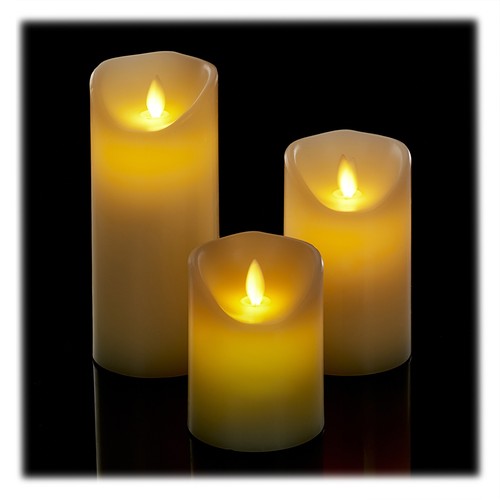 Led pillar candles - candles, electric