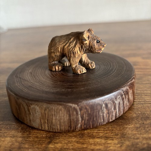 Vintage hand carved wooden - hand,