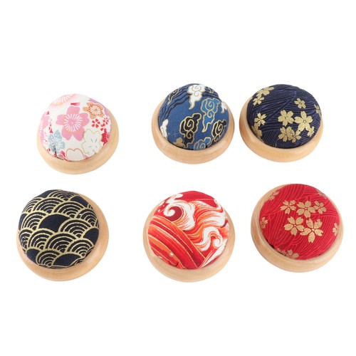 Pin cushion wooden base - cushion,