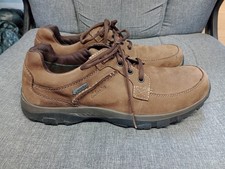 Clarks Active Air Gore-Tex waterpoof brown leather lace up shoes size 9.5G/44