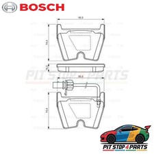 Bosch 0986494216 Brake Pads