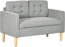HOMCOM Modern 2 Seater Sofa