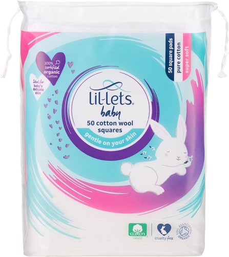 Baby cotton squares count - baby, 50