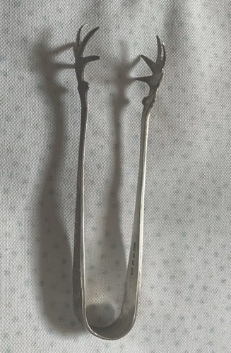 S sugar tongs epns - &,