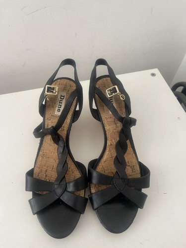 Black dune wedges - , sz