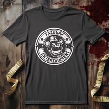 Glam rock Freddy's Skull T-Shirt Horror, Scary Midweight Tee