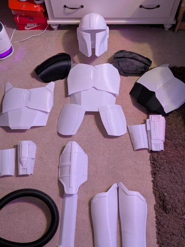 Mandalorian armour and helmet