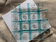 Stunning square glass - square, 7”