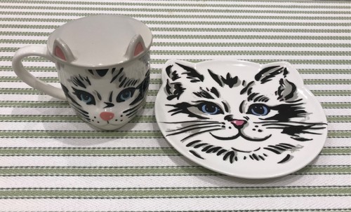 Cath kidston cat mug ear - cat,