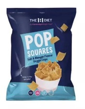 1:1 Diet by CWP POP SQUARES X20 BAG Bundle! Salt & Vinegar