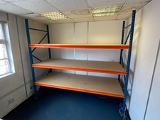 5 Bays Stow Longspan Pallet Racking Storage-3 levels 600mm deep -£180.00 per bay