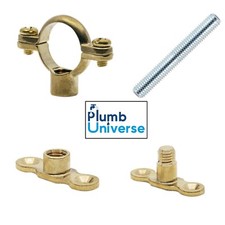 Brass Munsen Rings Pipe Clip