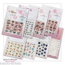 Sets nail stickers - 3d,