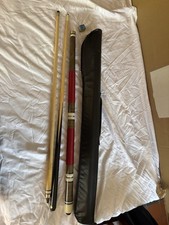 2 Piece Pool Snooker Cue Set
