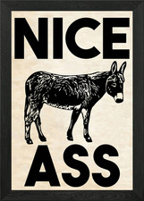NICE ASS 07 Framed Wall Art