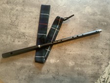 Carbony Celtic Winds Irish Flute With Close Finger Spacing In Key Of Eb.